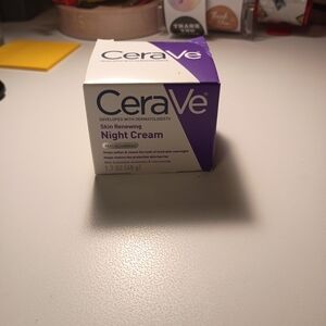 rave Skin Renewing Night Cream - Purple and White